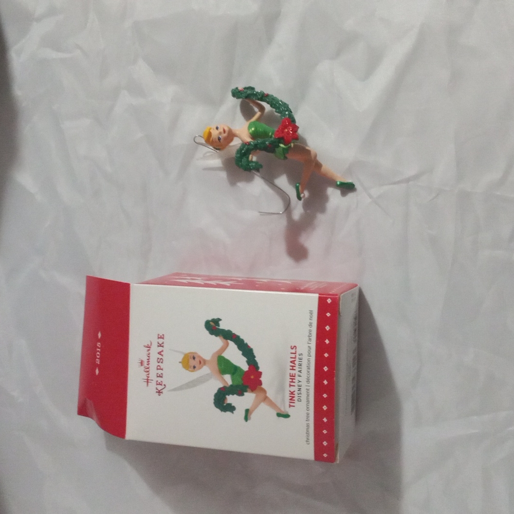 Hallmark keepsake Tink the Halls Disney Fairies ornament